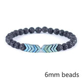 Lava Stone Men Bracelet Natural Moonstone Bead Tibetan Buddha Bracelet Chakra Diffuser Bracelets Men Jewelry Gifts Drop Shipping